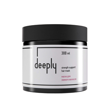 Маска для ламкого волосся deeply strength support hair mask DP0043 фото