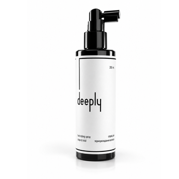 Спрей для термоукладання волосся deeply heat styling spray shape & hold 200 мл DP0048 фото