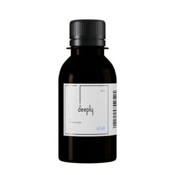 Шампунь глибокого очищення м'який 6.5 pH deeply soft cleansing shampoo 100 мл DP0001 фото